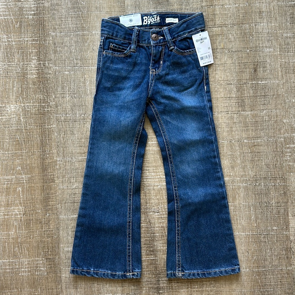 NWT Girls B’gosh Boot Cut Jeans Size 5S